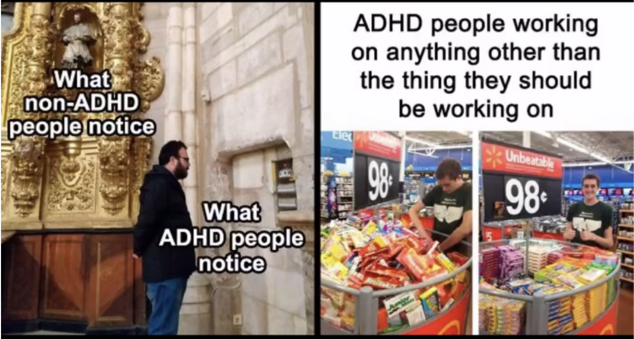 adhd meme